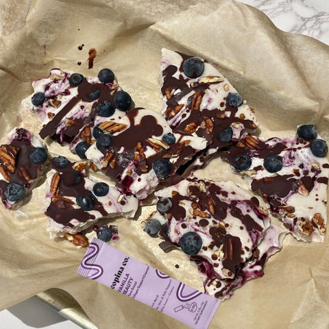 Vanilla Beauty Yogurt Bark