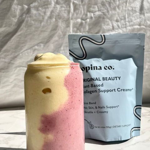 Vegan Strawberry Piña Colada
