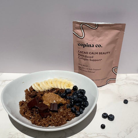 Cacao Calm Breakfast Quinoa Bowl