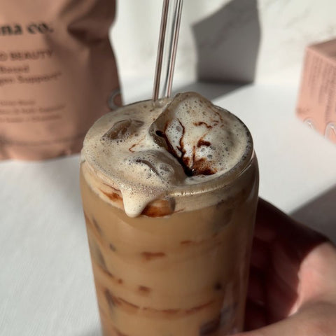 Skin-Glow Iced Mocha Latte