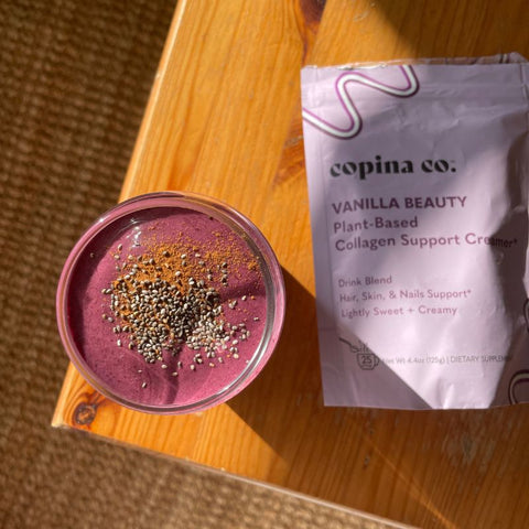 Skin-Boosting Blueberry & Vanilla Smoothie