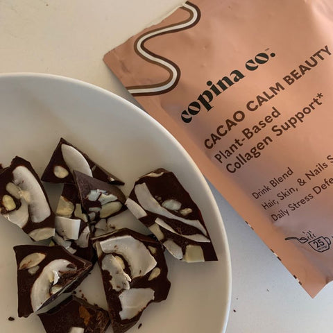 Collagen-Boosting Chocolate Bark