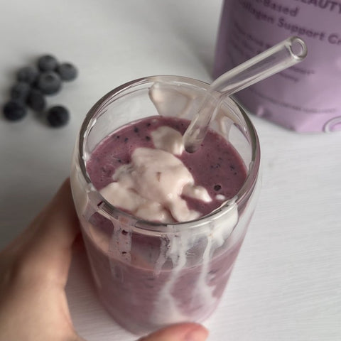 Blueberry Cheesecake Smoothie for Health