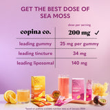Load image into Gallery viewer, Passionfruit Sea Moss Refresher - How our dose of sea moss compares