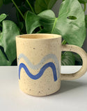 Load image into Gallery viewer, Collectible Limited Edition Wavy Mug by Copina Co