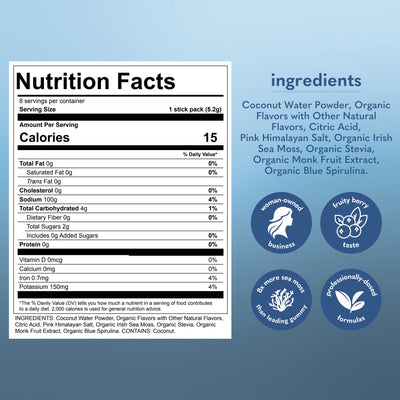 Sea Moss Refresher Pouch Trio Variety Pack