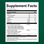 Load image into Gallery viewer, Berry Marine Greens + Hydration Pouch  supplement facts