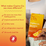 Load image into Gallery viewer, Copina Co. Citrus Blossom Sea Moss Refresher Irish Sea Moss Drink Carton  info