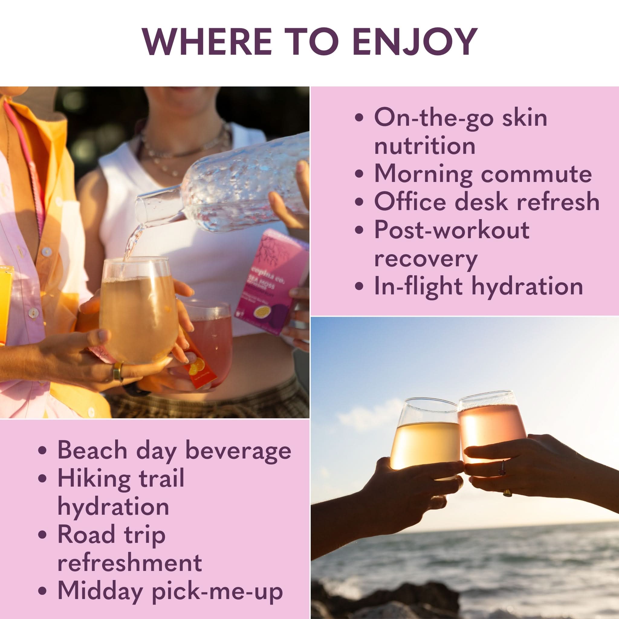 Passionfruit Sea Moss Refresher: Energize with Natural Goodness