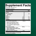 Load image into Gallery viewer, Mango Pineapple Marine Greens + Hydration 8 ct Carton supplement facts 
