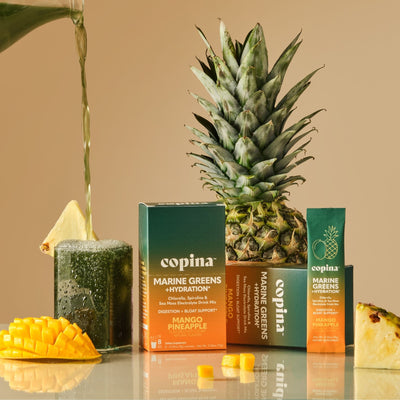 Mango Pineapple Marine Greens + Hydration 8 ct Carton taste