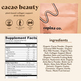 Load image into Gallery viewer, Cacao Beauty Plant-Based Collagen Support Nutrition