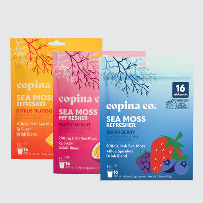 Sea Moss Refresher Pouch Trio