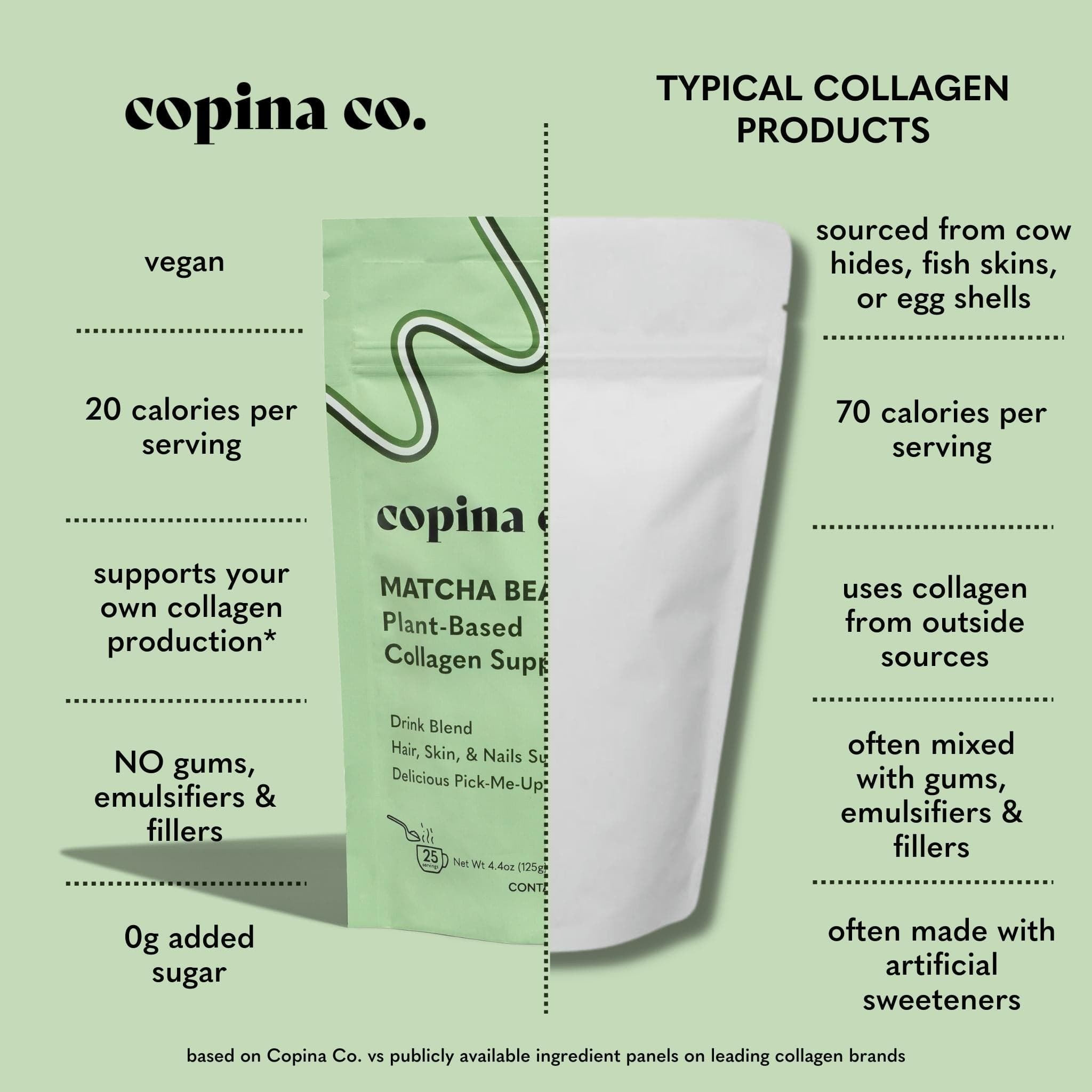Matcha Beauty Plant-Based Collagen Support Drink Blend, matcha collagen 
