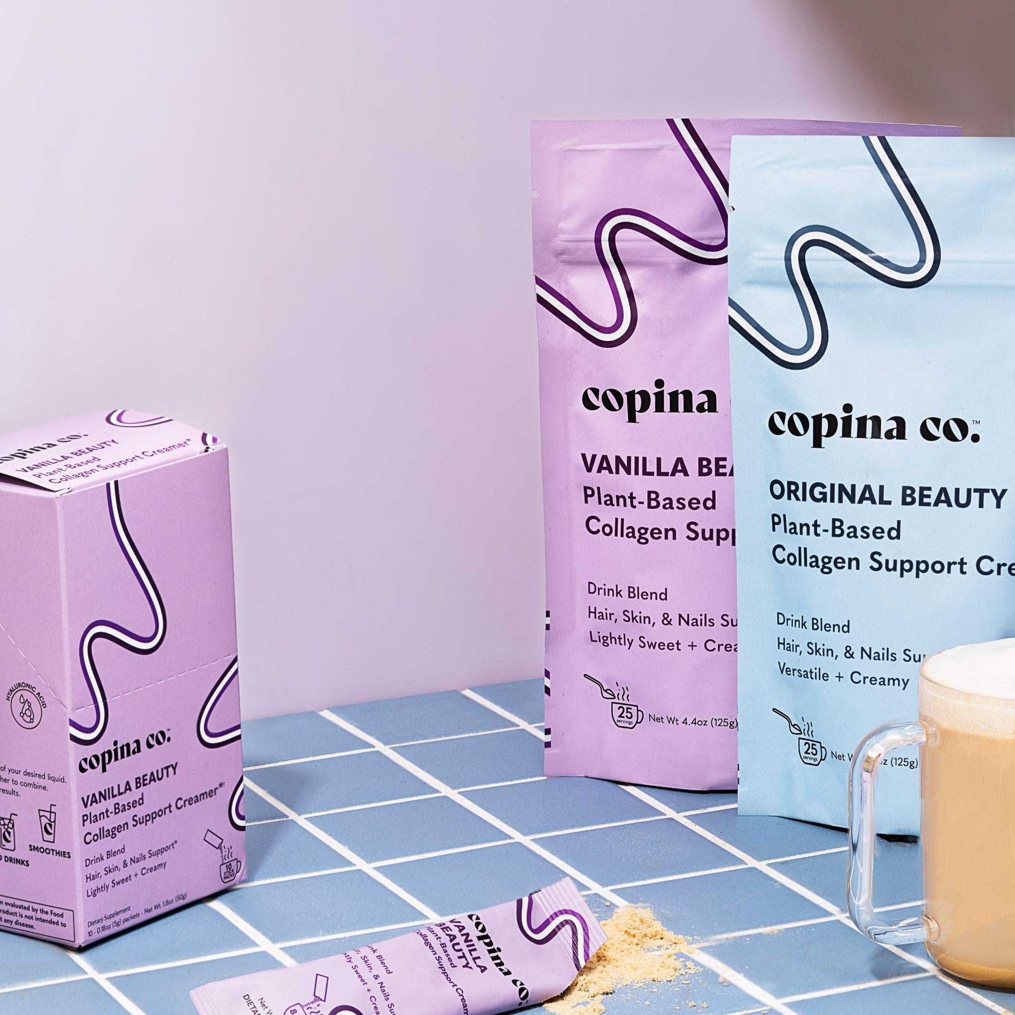 Vanilla Plant-Based Collagen Support Creamer Drink